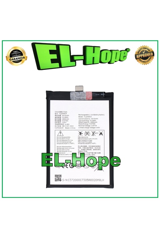 AKKU TLP049C8 FÜR TCL 40 SE T610K T610K2 5010mAh GLEICH ORIGINAL AKKU TLP049C8 FÜR TCL 40 SE T610K T610K2 5010mAh GLEICH ORIGINAL