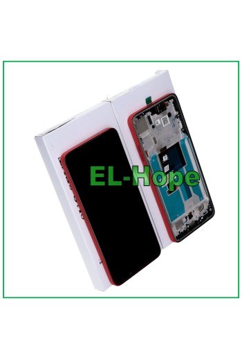 ORIGINAL TOUCH DISPLAY SERVICE MOTOROLA MOTO EDGE 50 NEO XT2409 ROTER RAHMEN