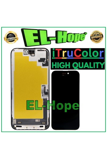 iTruColor SOFT OLED LCD DISPLAY FÜR APPLE IPHONE 16 PLUS TOUCHSCREEN-GLAS
