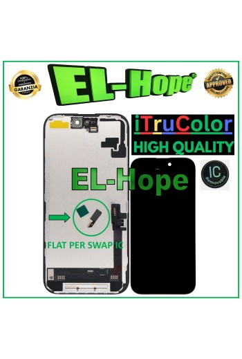iTruColor SOFT OLED PREMIUM LCD-DISPLAY FÜR APPLE IPHONE 16 TOUCHSCREEN