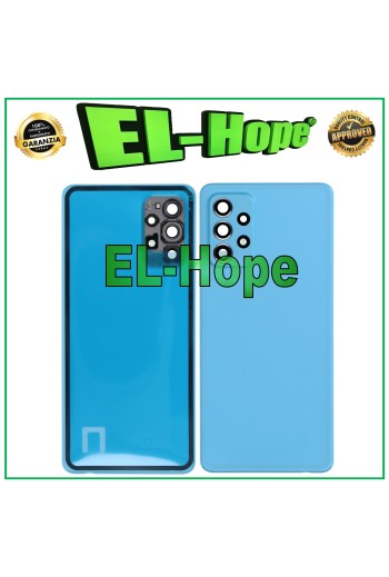 Akkudeckel für Samsung Galaxy A72 SM-A726, Rückseite, Gehäuse, Blau