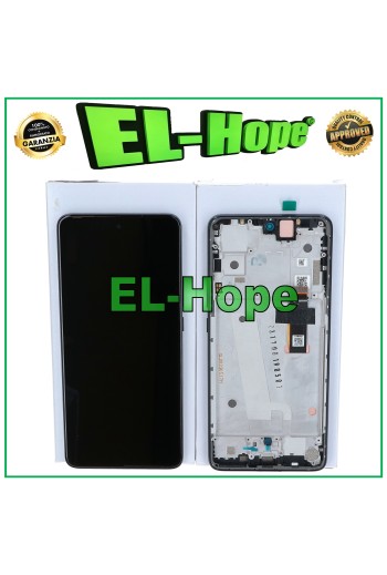 OLED-TOUCH-RAHMEN LCD-DISPLAY ORIGINALSERVICE MOTOROLA MOTO EDGE 30 XT2203 GRAU
