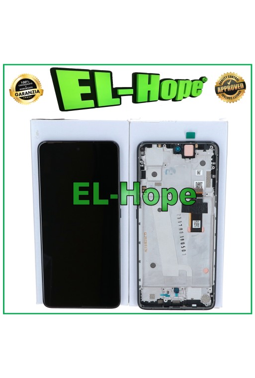 OLED-TOUCH-RAHMEN LCD-DISPLAY ORIGINALSERVICE MOTOROLA MOTO EDGE 30 XT2203 GRAU
