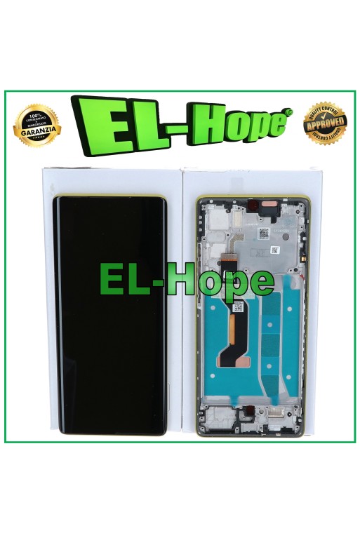 OLED TOUCH RAHMEN DISPLAY ORIGINAL SERVICE MOTOROLA MOTO G85 XT2427 OLIVGRÜN