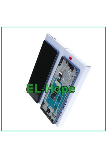 OLED LCD DISPLAYRAHMEN ORIGINAL SERVICE MOTOROLA MOTO G85 XT2427 TOUCH BLAU