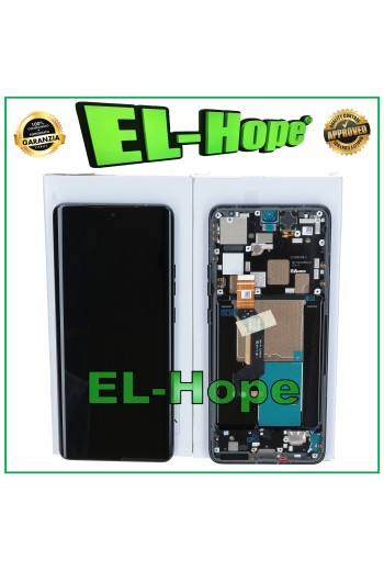 OLED TOUCH-RAHMEN-DISPLAY ORIGINALSERVICE MOTOROLA MOTO EDGE 50 PRO XT2403 SCHWARZ