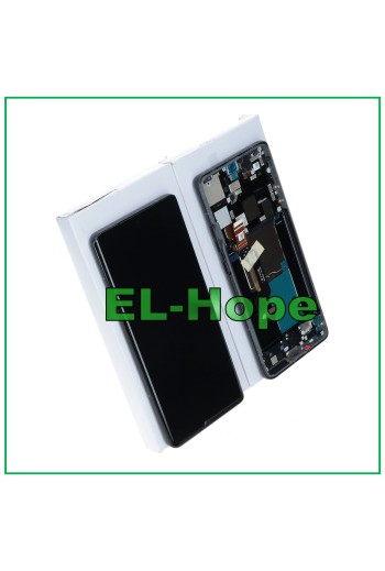 OLED TOUCH-RAHMEN-DISPLAY ORIGINALSERVICE MOTOROLA MOTO EDGE 50 PRO XT2403 SCHWARZ