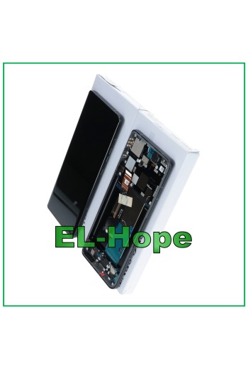 OLED TOUCH-RAHMEN-DISPLAY ORIGINALSERVICE MOTOROLA MOTO EDGE 50 PRO XT2403 SCHWARZ