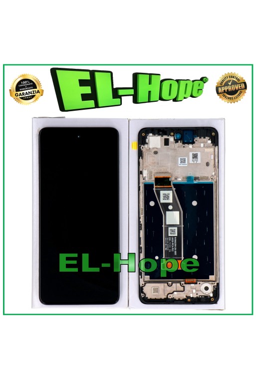 LCD-DISPLAY + RAHMEN ORIGINAL SERVICE MOTOROLA MOTO G24 XT2423-1 TOUCHSCREEN