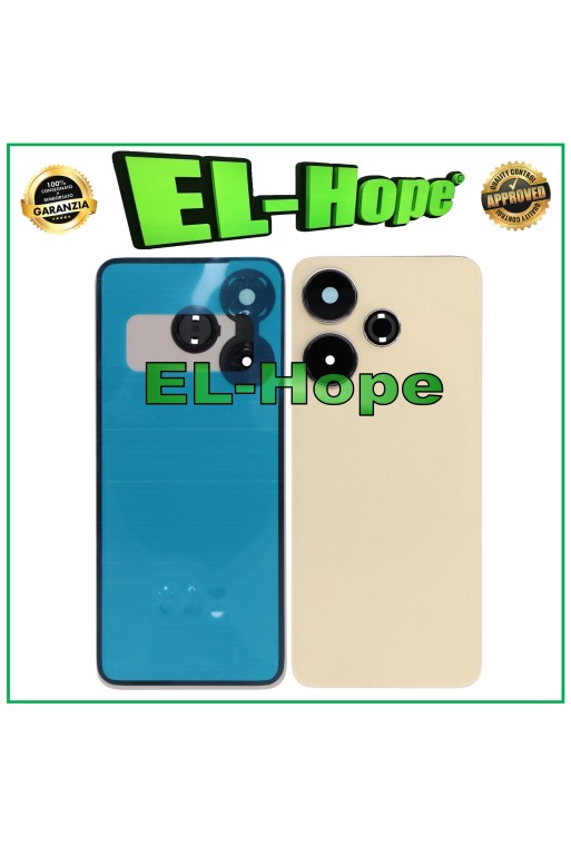 BATTERIEABDECKUNG FÜR XIAOMI REDMI 13 2404ARN45A BODY BACK CASE GLAS GOLD BATTERIEABDECKUNG FÜR XIAOMI REDMI 13 2404ARN45A BODY BACK CASE GLAS GOLD