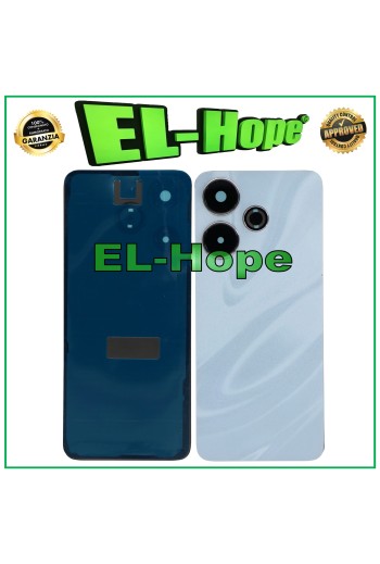 Akkudeckel für XIAOMI REDMI 13 2404ARN45A Rückseite Gehäuse Glas Blau