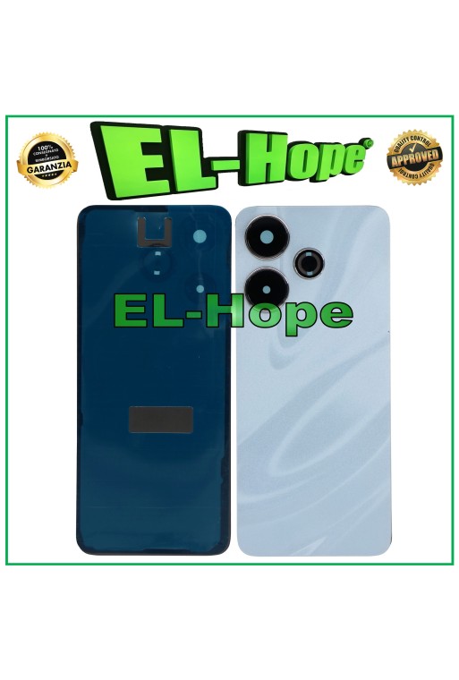 Akkudeckel für XIAOMI REDMI 13 2404ARN45A Rückseite Gehäuse Glas Blau Akkudeckel für XIAOMI REDMI 13 2404ARN45A Rückseite Gehäuse Glas Blau