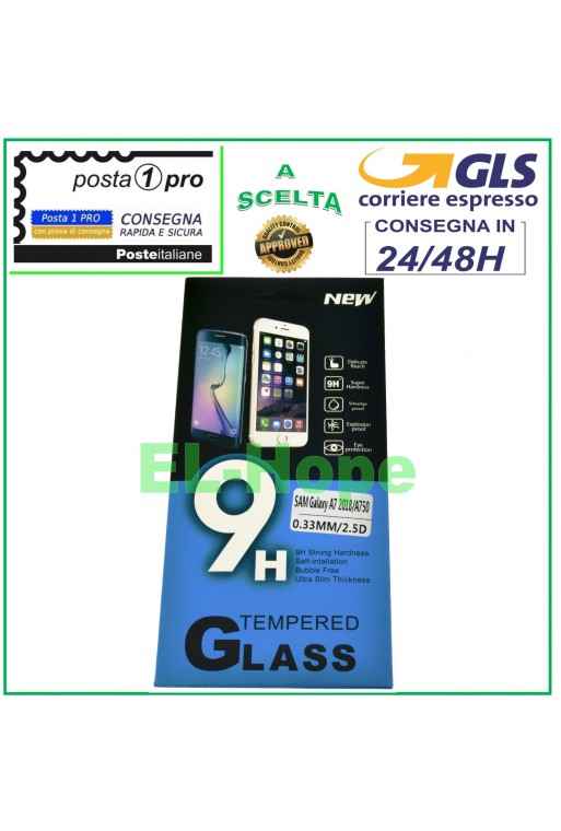 LCD-BILDSCHIRM AUS GEHÄRTETEM GLAS FÜR SAMSUNG GALAXY A7 2018 A750F