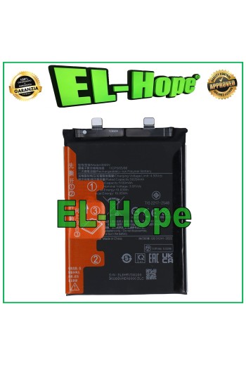 AKKU BM5V FÜR XIAOMI REDMI NOTE 13 PRO 5G 2312DRA50C 5100 mAh GLEICH ORIGINAL