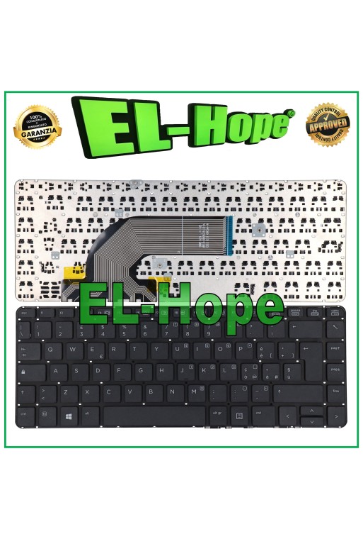 ITALIENISCHE TASTATUR KOMPATIBEL FÜR HP PROOBOK 640 645 650 655 G1 SCHWARZES NOTEBOOK