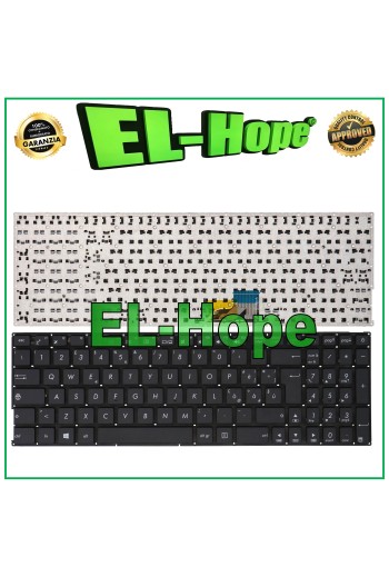 ITALIENISCHE TASTATUR FÜR ASUS UX510U UX510UX UX510UW UX510UR V510UX SCHWARZES NOTEBOOK