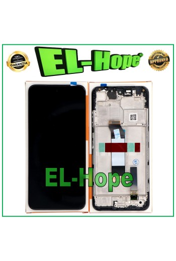 DISPLAY TOUCH FRAME PARI ORIGINAL SERVICE FÜR XIAOMI POCO M3 PRO 5G M2103K19PG