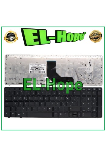ITALIENISCHE TASTATUR FÜR HP PROBOOK 6560B 6565B 6570B 8560P NOTEBOOK SCHWARZ