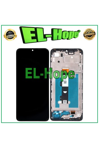 LCD-DISPLAY + RAHMEN FÜR MOTOROLA MOTO E22 E22i XT2239 XT-2239 TOUCHSCREEN-GLAS