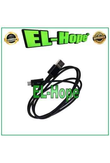 DATENKABEL LADEKABEL BATTERIE LADEGERÄT MICRO USB UNIVERSAL 1 MT SCHWARZ