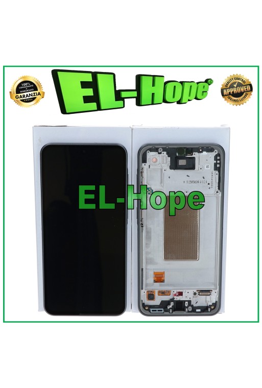 ORIGINAL SERVICE LCD TOUCH DISPLAY SAMSUNG GALAXY A36 5G 2025 SM-A366 SCHWARZ