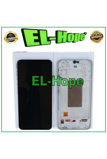 ORIGINAL SERVICE LCD TOUCH DISPLAY SAMSUNG GALAXY A36 5G SM-A366 WEISS SILBER
