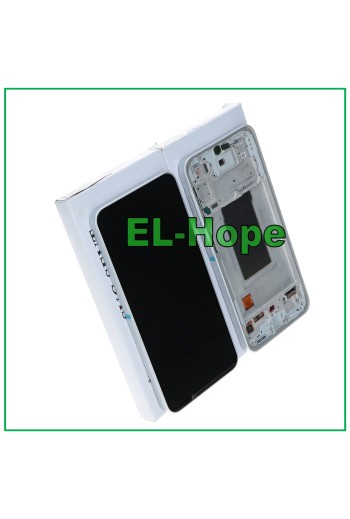 ORIGINAL SERVICE LCD TOUCH DISPLAY SAMSUNG GALAXY A36 5G SM-A366 WEISS SILBER