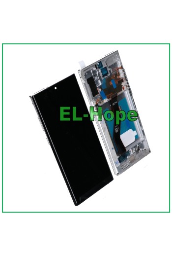 OLED-RAHMEN-TOUCH-LCD-DISPLAY FÜR SAMSUNG GALAXY NOTE 10 PLUS SM N975 N976 WEISS