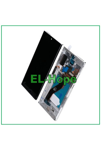 OLED-RAHMEN-TOUCH-LCD-DISPLAY FÜR SAMSUNG GALAXY NOTE 10 PLUS SM N975 N976 WEISS