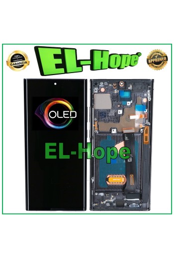 OLED-RAHMEN + TOUCH-LCD-DISPLAY FÜR SAMSUNG GALAXY NOTE 20 ULTRA N985 N986 SCHWARZ