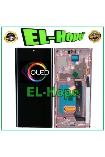 OLED-RAHMEN + TOUCH-LCD-DISPLAY FÜR SAMSUNG GALAXY NOTE 20 ULTRA N985 N986 BRONZE