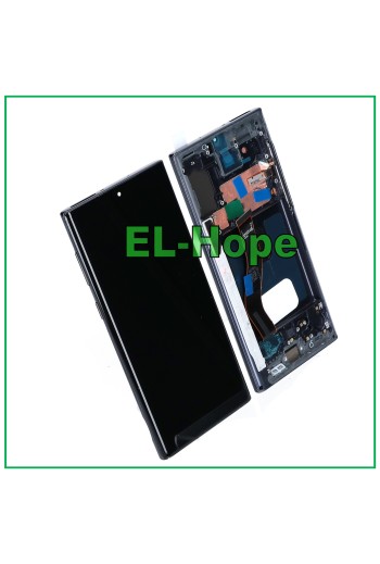 OLED-RAHMEN-LCD-DISPLAY + TOUCHSCREEN FÜR SAMSUNG GALAXY NOTE 10 SM N970 F SCHWARZ
