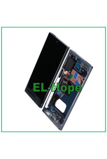 OLED-RAHMEN-LCD-DISPLAY + TOUCHSCREEN FÜR SAMSUNG GALAXY NOTE 10 SM N970 F SCHWARZ