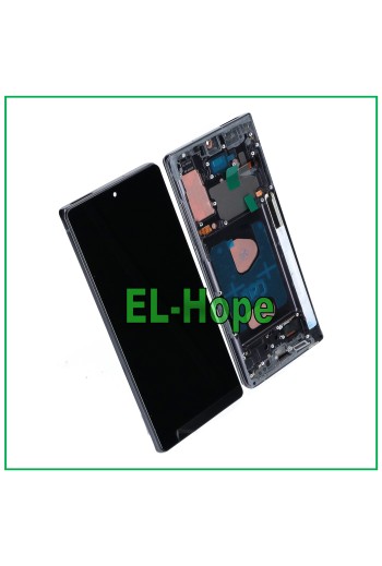 TFT-RAHMENDISPLAY FÜR SAMSUNG GALAXY NOTE 20 SM-N980 N981 TOUCH LCD GLAS GRAU