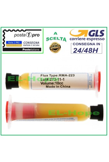 Flussmittel-Gelpaste AMTECH RMA-223-UV 10cc Löten PCB Board Reparatur
