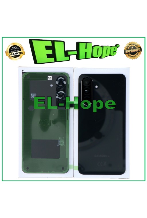 AKKUDECKEL RÜCKSEITE ORIGINAL SAMSUNG GALAXY A36 SM-A366 SCHWARZ
