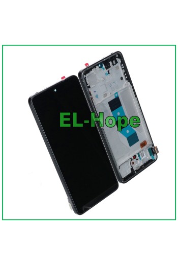 OLED LCD DISPLAYRAHMEN FÜR XIAOMI REDMI NOTE 14 5G 24094RAD4G TOUCHSCREEN SCHWARZ