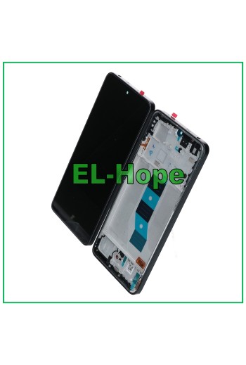 OLED LCD DISPLAYRAHMEN FÜR XIAOMI REDMI NOTE 14 5G 24094RAD4G TOUCHSCREEN SCHWARZ