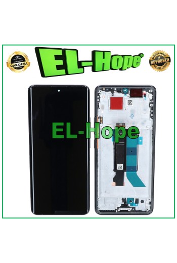 TOUCH OLED-RAHMEN-LCD-DISPLAY FÜR XIAOMI REDMI NOTE 14 PRO 5G 24094RA29G SCHWARZ