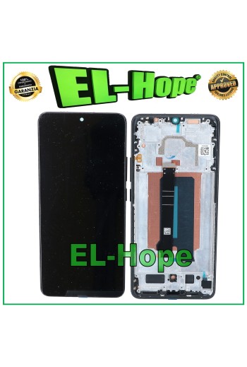 TFT LCD DISPLAY FÜR XIAOMI POCO X6 PRO 5G 2311DRK48I TOUCH GLAS RAHMEN SCHWARZ