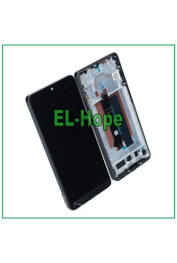 TFT LCD DISPLAY FÜR XIAOMI POCO X6 PRO 5G 2311DRK48I TOUCH GLAS RAHMEN SCHWARZ