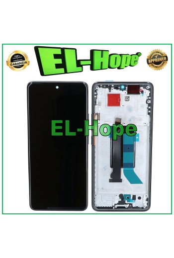 TOUCH TFT RAHMEN LCD DISPLAY FÜR XIAOMI REDMI NOTE 14 PRO 5G 24094RA29G SCHWARZ