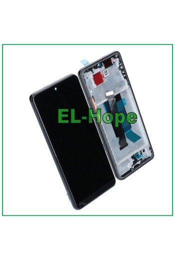 TOUCH TFT RAHMEN LCD DISPLAY FÜR XIAOMI REDMI NOTE 14 PRO 5G 24094RA29G SCHWARZ
