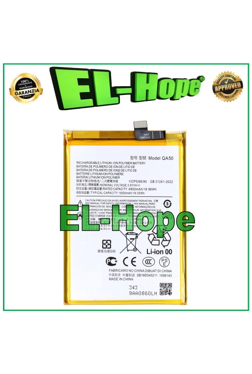 AKKU QA50 FÜR MOTOROLA MOTO G55 XT2435-2 5000 mAh GLEICH ORIGINAL
