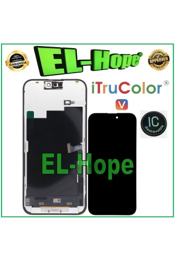 iTruColor INCELL LCD-DISPLAY FÜR APPLE IPHONE 15 PRO MAX TOUCHSCREEN-GLAS