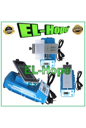 MAANT F711 VORHEIZPLATTE + VAKUUMSEPARATOR LCD TOUCH DISPLAY BIS ZU 7 