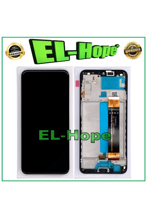 TOUCH-DISPLAY GLEICHRAHMEN ORIGINALSERVICE SAMSUNG GALAXY M23 5G 2022 SM-M236 B