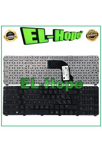 ITALIENISCHE TASTATUR FÜR HP PAVILION ENVY DV7-7004SL 7080EL 7099EL SCHWARZES NOTEBOOK