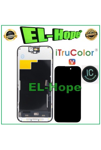 INCELL iTruColor LCD-DISPLAY FÜR APPLE IPHONE 15 PRO TOUCHSCREEN-GLAS
