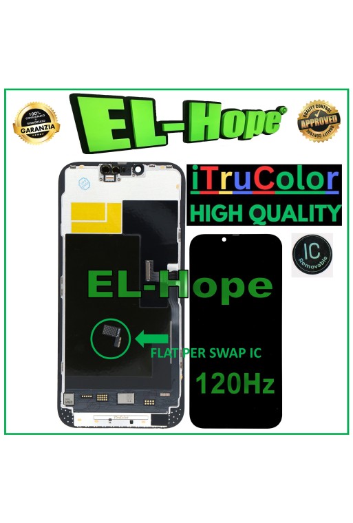 iTruColor SOFT OLED LCD DISPLAY 120Hz FÜR APPLE IPHONE 13 PRO MAX TOUCH GLAS
